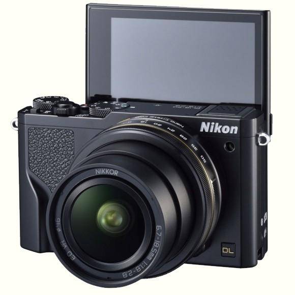 Три цифровых компакта Nikon серии DL с автофокусом и 4K-видео