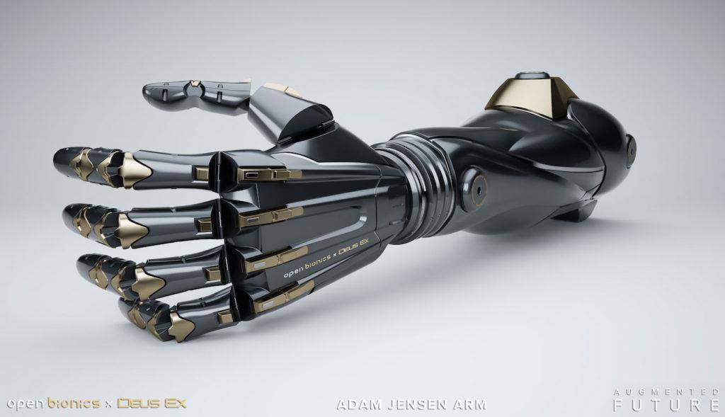 21847 Open Bionics разрабатывает протезы в стиле Deus Ex