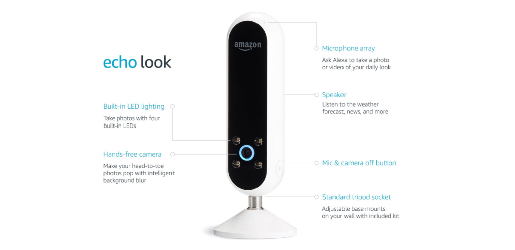39258 Amazon выпустил камеру-стилиста с голосовым управлением