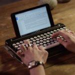 38877 Bluetooth-клавиатура в стиле печатной машинки (9 фото + видео)