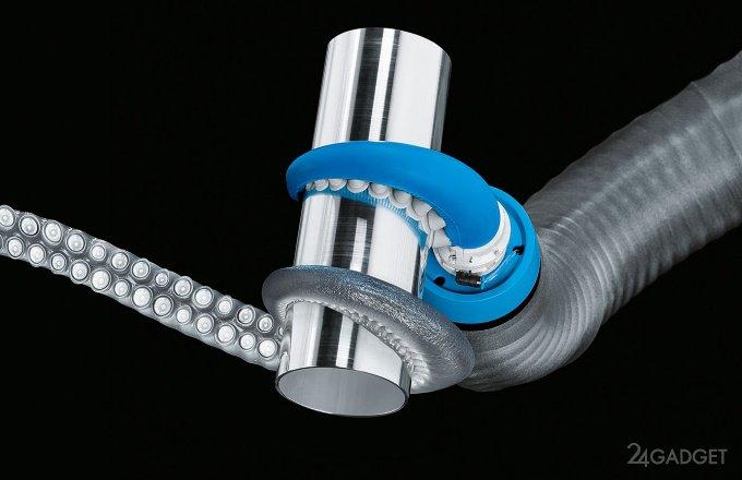 38660 Новый робот Festo — бионическое щупальце осьминога (3 фото + видео)