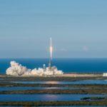 38610 Повторный запуск первой ступени ракеты Falcon 9 прошел успешно (6 фото + видео)