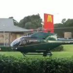 39615 Австралиец посетил McDonald’s на вертолете (2 видео)
