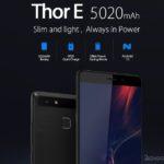 39520 Предпродажа Vernee Thor E: шанс получить смартфон Vernee с большой батарей 5020mAh всего за $9.99!