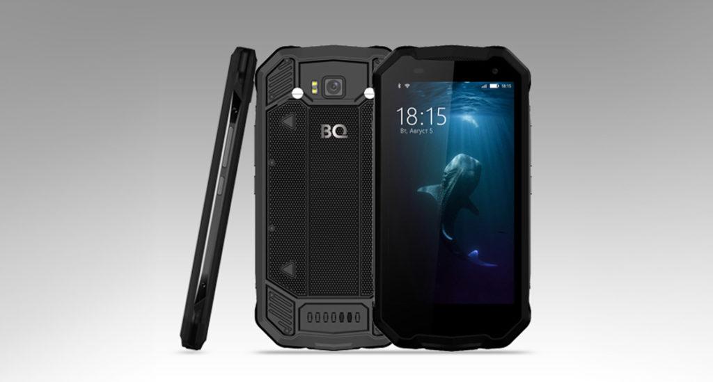40013 BQ Mobile представила супер прочный смартфон BQ-5033 Shark