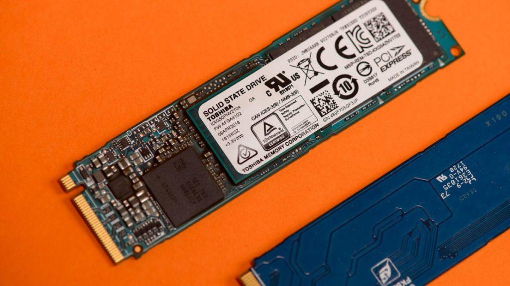 Описание жёсткого диска Toshiba XG5 NVMe SSD