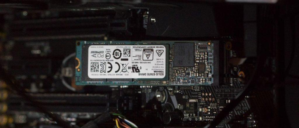 Описание жёсткого диска Toshiba XG5 NVMe SSD
