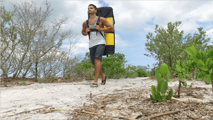Pakayak — байдарка, помещающаяся в рюкзак (7 фото + видео)