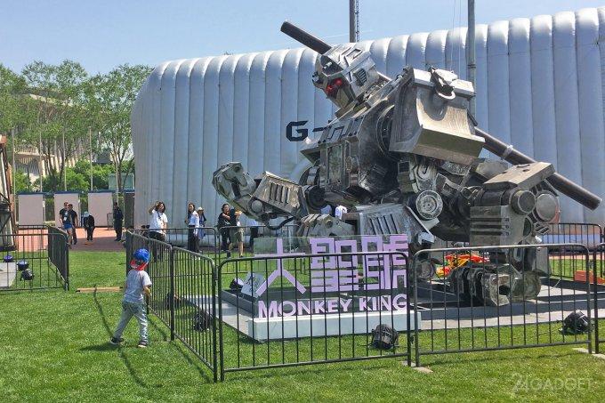 Китайский Monkey King составит конкуренцию гигантским роботам (5 фото + видео)