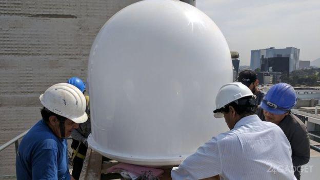 Воздушные шары Project Loon раздают интернет в Перу (3 фото)