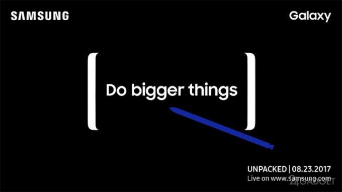 Официально объявлена дата премьеры Samsung Galaxy Note 8 (3 фото)