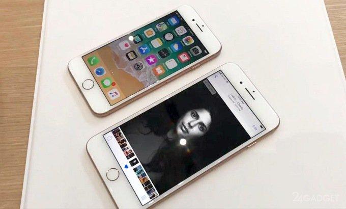 Производство iPhone 8 и iPhone 8 Plus сокращено вполовину