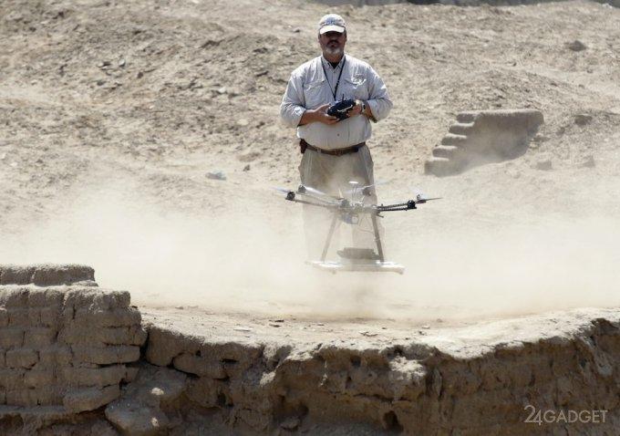 Лучший помощник археологов — дрон, а не лопата (4 фото)