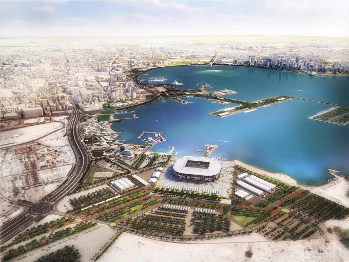 В Катаре построят разборный стадион из контейнеров (11 фото + видео)