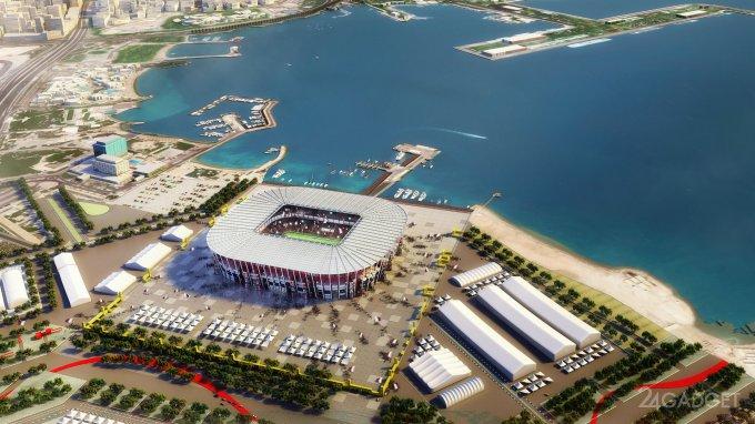 В Катаре построят разборный стадион из контейнеров (11 фото + видео)