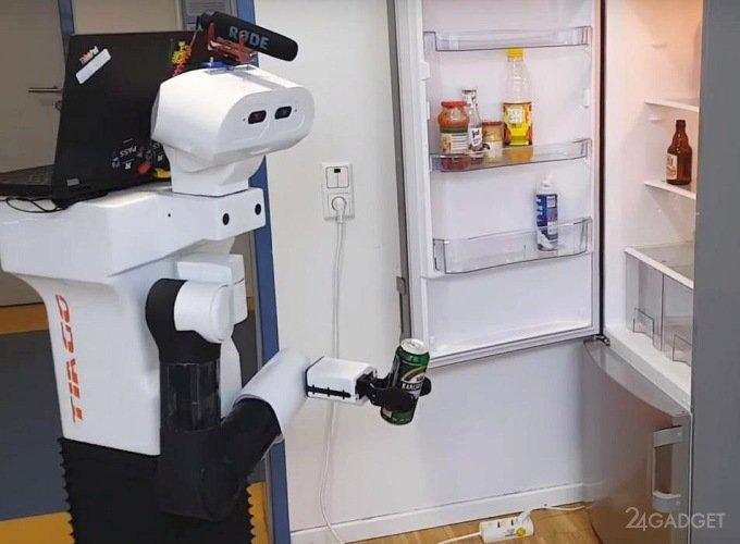 Робот TIAGo приносит пиво нужной марки из холодильника (6 фото + видео)