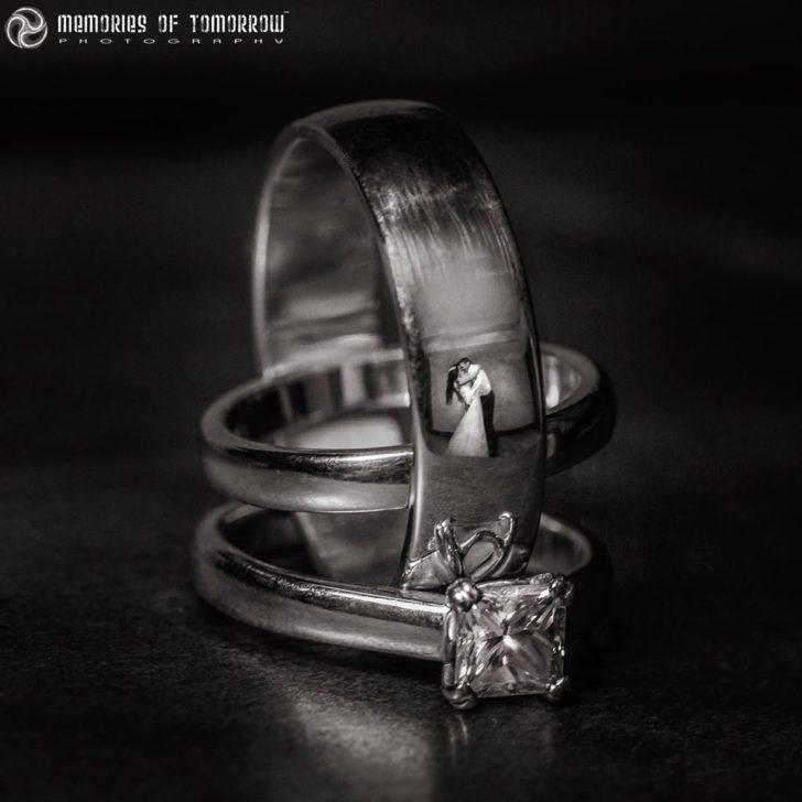 “Ringscapes” – Свадебные фотографии в отражении колец
