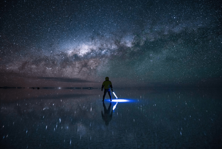 Star Wars – Поединки на звёздных мечах в самой большой соляной пустыне