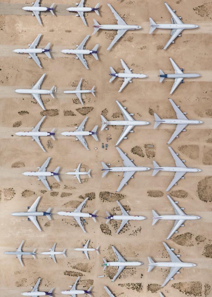 Life Cycles – Цикл жизни самолетов в фотографиях Mike Kelley