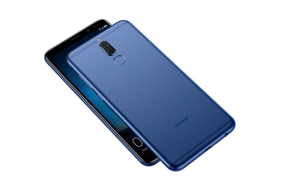 Huawei представила смартфон с двумя двойными камерами и безрамочным дисплеем