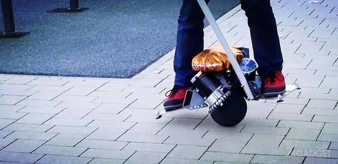 Сегвей с самобалансирующимся шаром вместо колёс (3 фото + видео)
