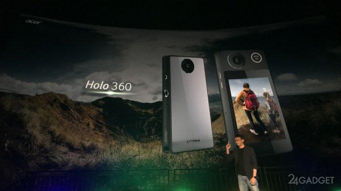 Новинки Acer — камера Holo 360 и смарт-часы Leap Ware (10 фото)