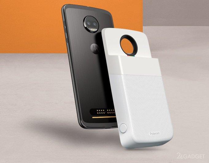 С новым модулем смартфон Moto Z превращается в Polaroid (4 фото + видео)