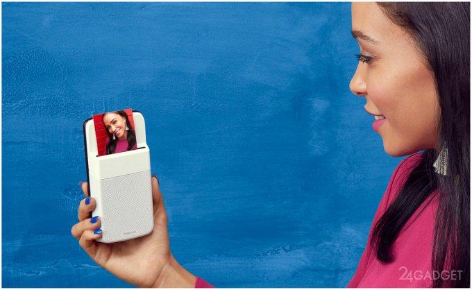 С новым модулем смартфон Moto Z превращается в Polaroid (4 фото + видео)