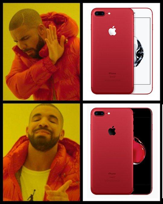 Почему так ужасен iPhone 7 в красном цвете