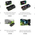 61618 Стали известны цены на карты NVIDIA GeForce RTX 3070