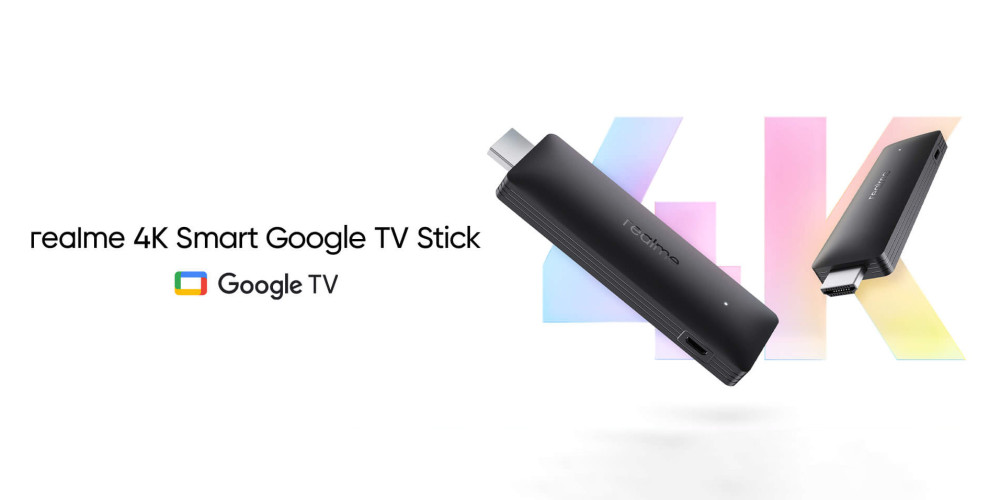 63787 Realme 4K Google TV Stick получит 16 ГБ памяти
