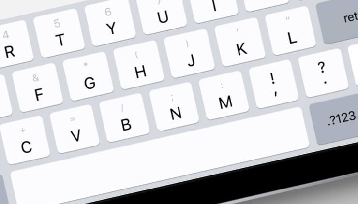 66509 Чиркание клавиш на iPad: быстрый способ ввода текста и символов, о котором вы могли не знать